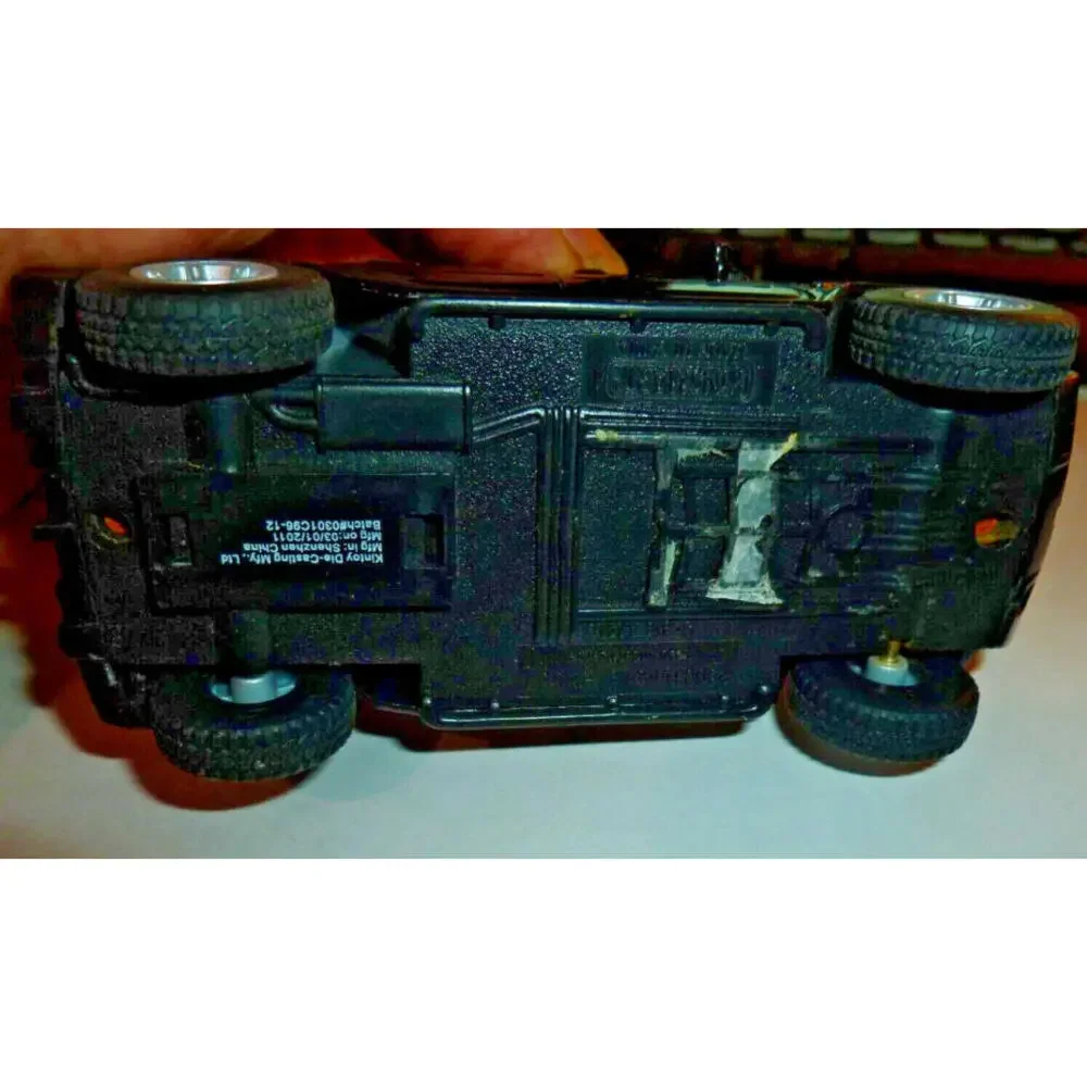 2008 Hummer H2 SUV Diecast Model Toy Car Kinsmart 5337D 1:40‎ Black